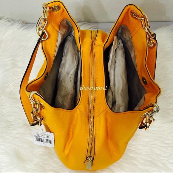 {Michael Kors} Fulton Yellow Tote - Picture 7 of 9
